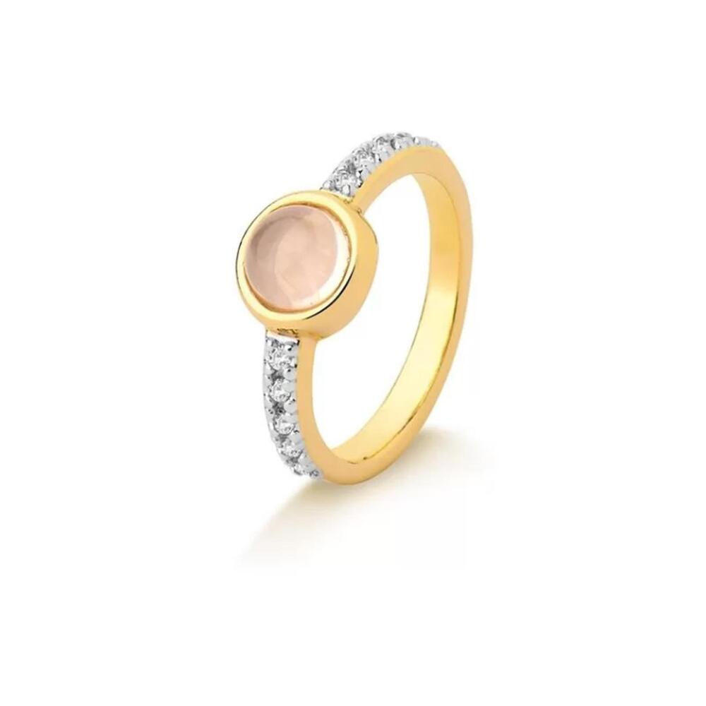 Settled Solitaire Ring Size 7